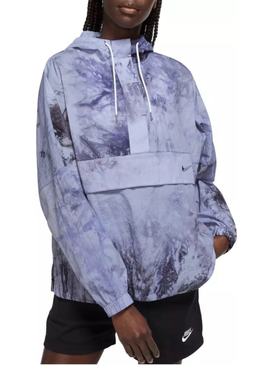 Nike Jackets & Blazers - Nike women’s wave dye woven jacket graphite gray size medium